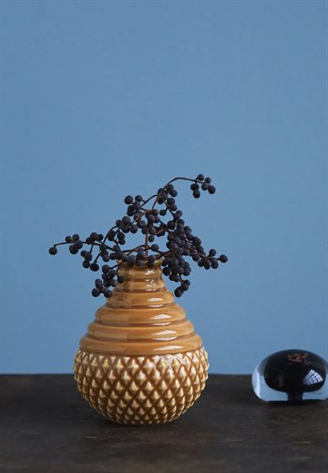 Vase, Tumbletop Caramel, Dottir Nordic Design